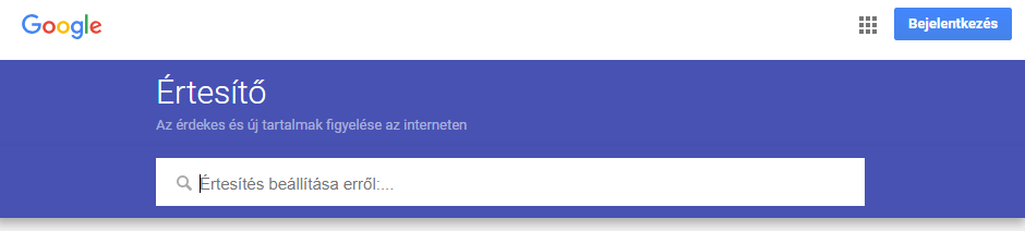 Google Értesítő